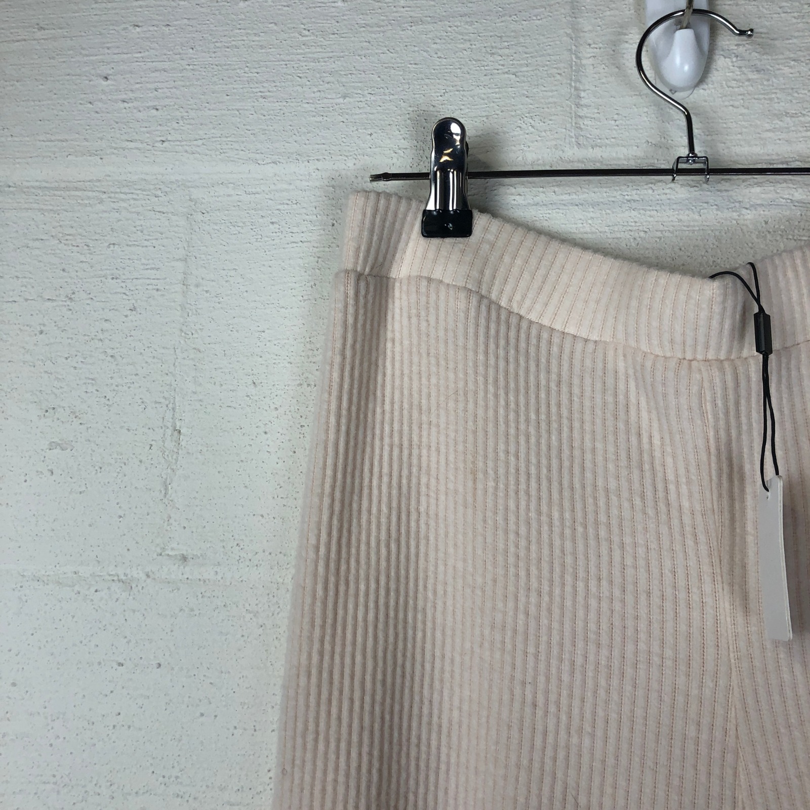New The Foxy Kind Yacht Club Ribbed Wide Leg Relaxed Pants Size L Loungewear — image 6 of 8